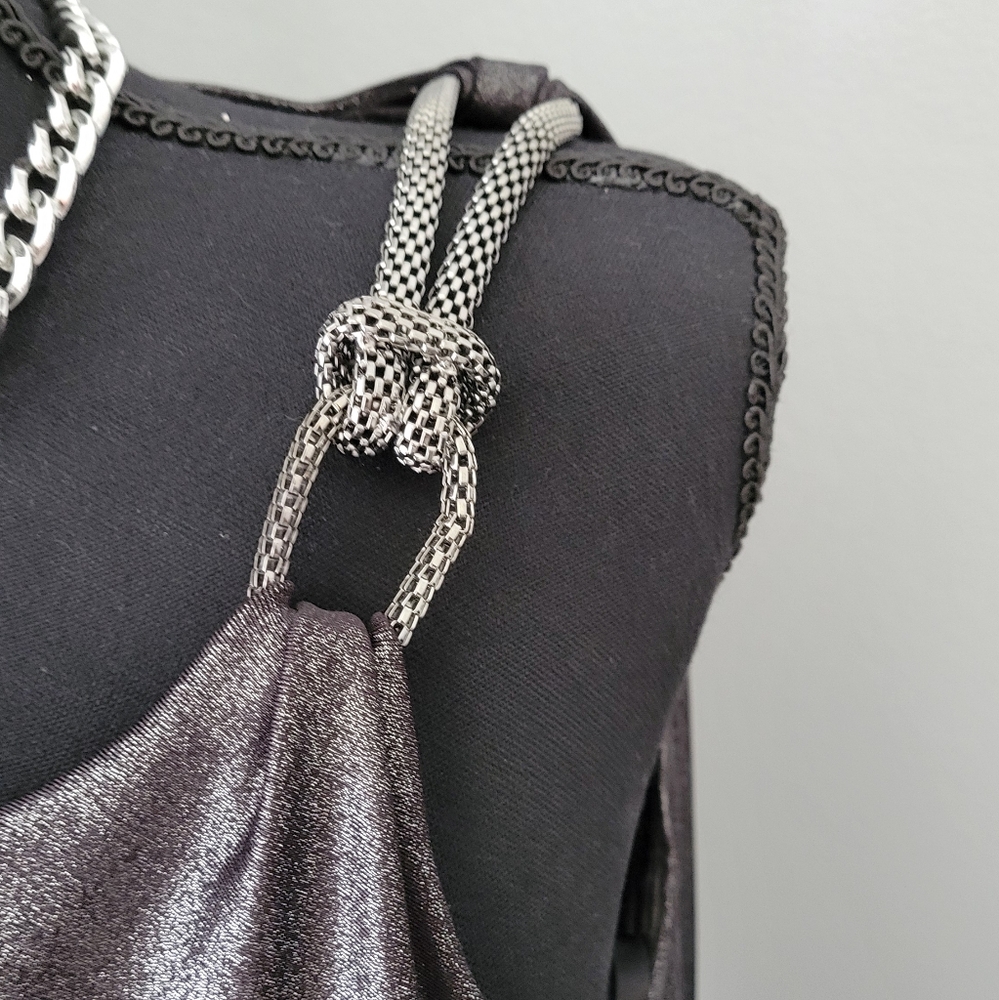 Cache one shoulder dress